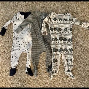 Lot of 3 Burts Bees footies